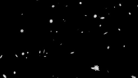 Snow-flakes-overlay-Winter,-slowly-falling-snow-effect-Dust-particles-seamless-loop-With-alpha-channel